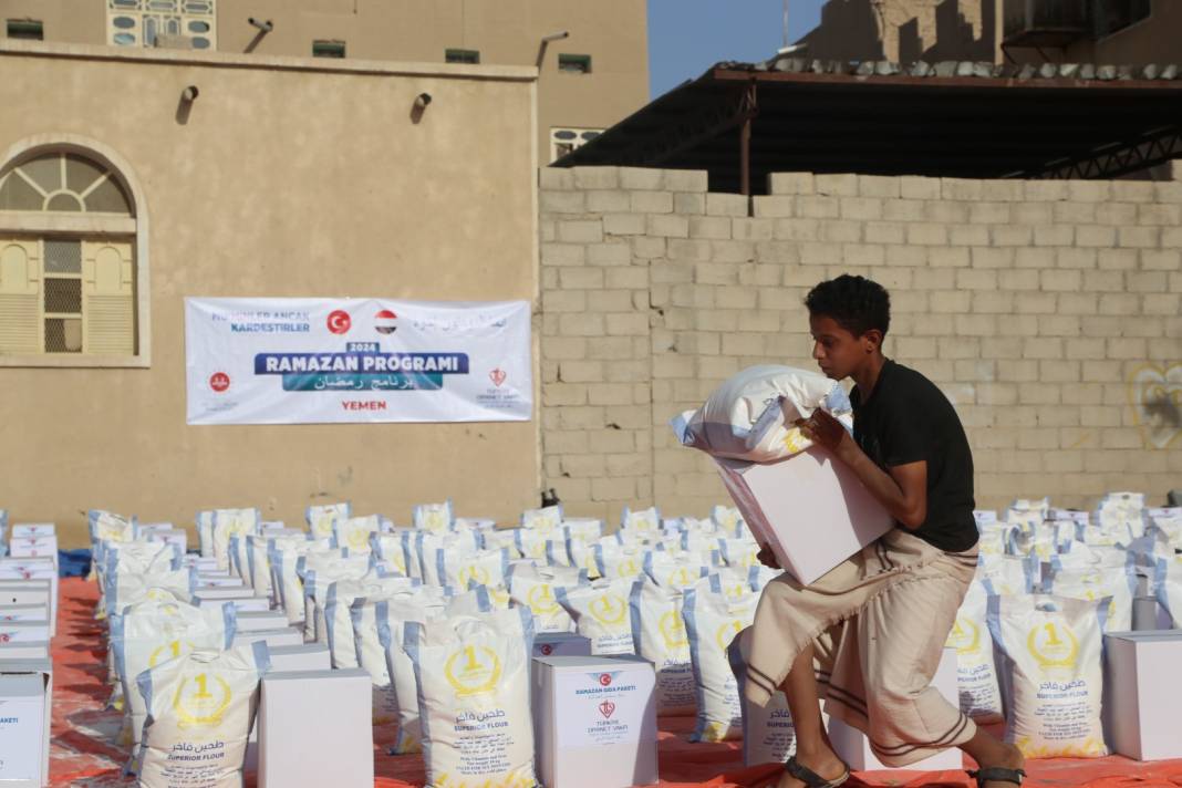TDV Yemen'de 17 bin ihtiyaç sahibine iftarlık dağıtacak 5